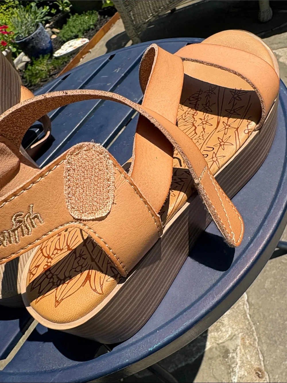 Women's Tan Blowfish Malibu Strappy Sandals